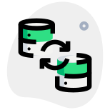 File syncing across multiple backup server devices icon