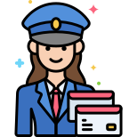 Postwoman icon