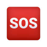 sosボタンの絵文字 icon