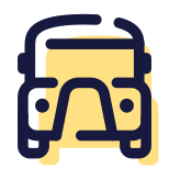 Traditional School Bus icon