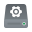 configuración del disco icon