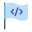 bandera de programación icon