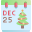 Christmas day icon