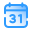 Calendar 31 icon