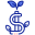 Vertical garden trellis icon