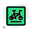 School trespassing especially kids bike road signal icon