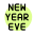 New year eve text to share with family and friends icon