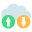 Cloud Data Transfer icon