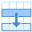 Move Selection To Low Row icon