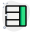 Right column bar box template design layout icon