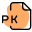 PK is an Audition Peak File that contains the visual representation of an audio waveform icon