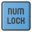 NUM LOCK icon