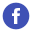 Facebook rodeado de círculo icon