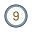 9 circulado icon