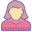 User Female Hauttyp 7 icon