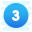 实心圈3 icon