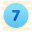 7 circulado icon