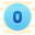 Circled 0 icon