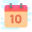 カレンダー10 icon