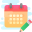 Kalender bearbeiten icon