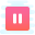 Pause Squared icon