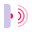 Envío de rayos infrarrojos icon