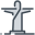Statue du Christ rédempteur icon