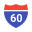 Panneau Route icon