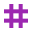 Hashtag Large icon