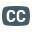 Closed Captioning icon