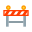 Barrage routier icon