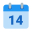 Calendrier 14 icon