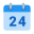 Calendário 24 icon