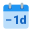 1 día menos icon