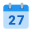 Calendrier 27 icon