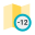 Timezone -12 icon