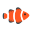 Poisson clown icon