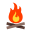 Campfire icon