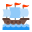 Großes Segelschiff icon