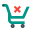 Clear Shopping Cart icon