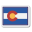 Colorado-Flagge icon