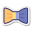 Bow Tie Half icon