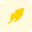 Retro feather quill tool for stylish calligraphy icon