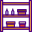 Shelves icon