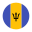 Barbade-circulaire icon