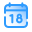 Calendário 18 icon