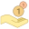 현금을 받기 icon