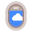 Flugzeug-Fenster geöffnet icon