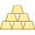 Barras de oro icon