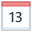 Calendário de 13 icon